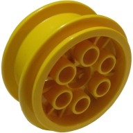 Lego kolo (kolečko) 20x30mm, žlutá (658224, 4189327, 4193783, 4225516)